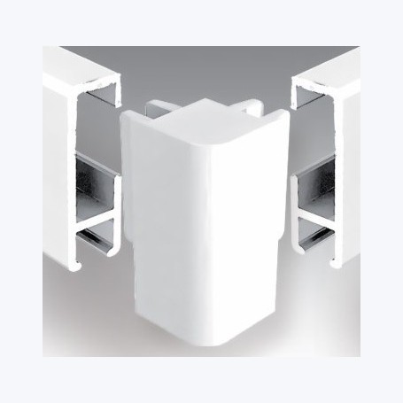 Cimaises Multirail Eclairage - Raccord d'angle