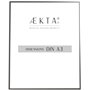 Cadre alu AEKTA - NOIR Mat - Pour format A3 (29,7x42cm)