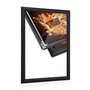 Cadre alu - clic clac (ouvrable de face) pour format affiche: 24,5x30,5cm