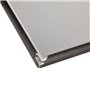 Cadre alu - clic clac (ouvrable de face) pour format affiche: 24,5x30,5cm