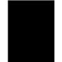 RDCPR-275530 Carton noir, biseau noir 30x40cm