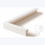 Échantillon de cadre — Pixi (Blanc veiné)
