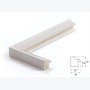 Échantillon de cadre — Linea (Blanc cérusé)