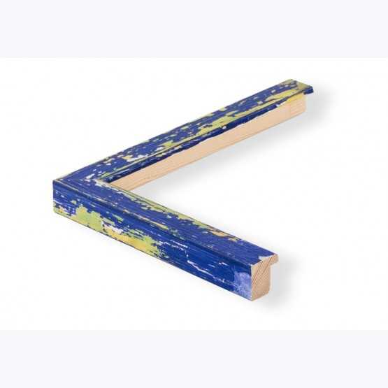 Échantillon de cadre — Splash (Bleu / Jaune)