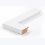 Échantillon de cadre — Mono Prestige (Blanc laqué mat)