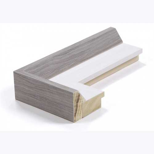 Échantillon de cadre — Duo (Gris Perle / Gris teinté)
