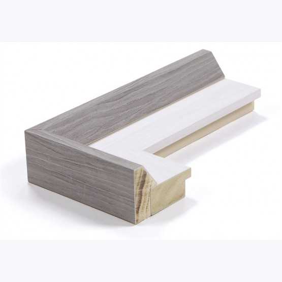 Échantillon de cadre — Duo (Gris Perle / Gris teinté)