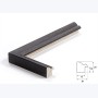 Échantillon de cadre — Linea (Noir patiné)
