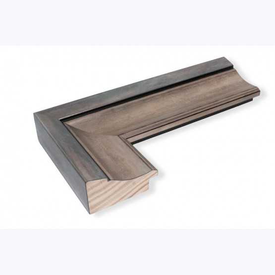 Échantillon de cadre — Luma (Or pâle / Filet argent)