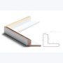 Échantillon de cadre — Pisa Plus (Blanc liseré or, caisse en L)