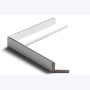Échantillon de cadre — Pisa (Blanc liseré argent, caisse en L)