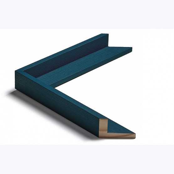 Échantillon de cadre — Atelier (Plaqué Bleu, caisse en L)