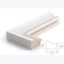Échantillon de cadre — Linea Plus (Blanc patiné)