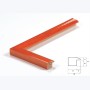 Échantillon de cadre — Brillance (Orange verni)