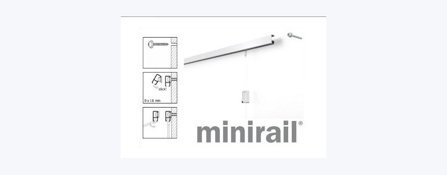 Cimaise minirail stas